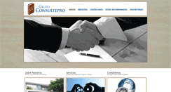 Desktop Screenshot of grupoconsultepro.com
